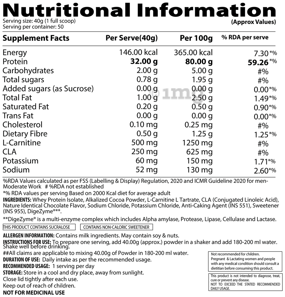QNT Iso Ripped 2 Kg Choco Brownie