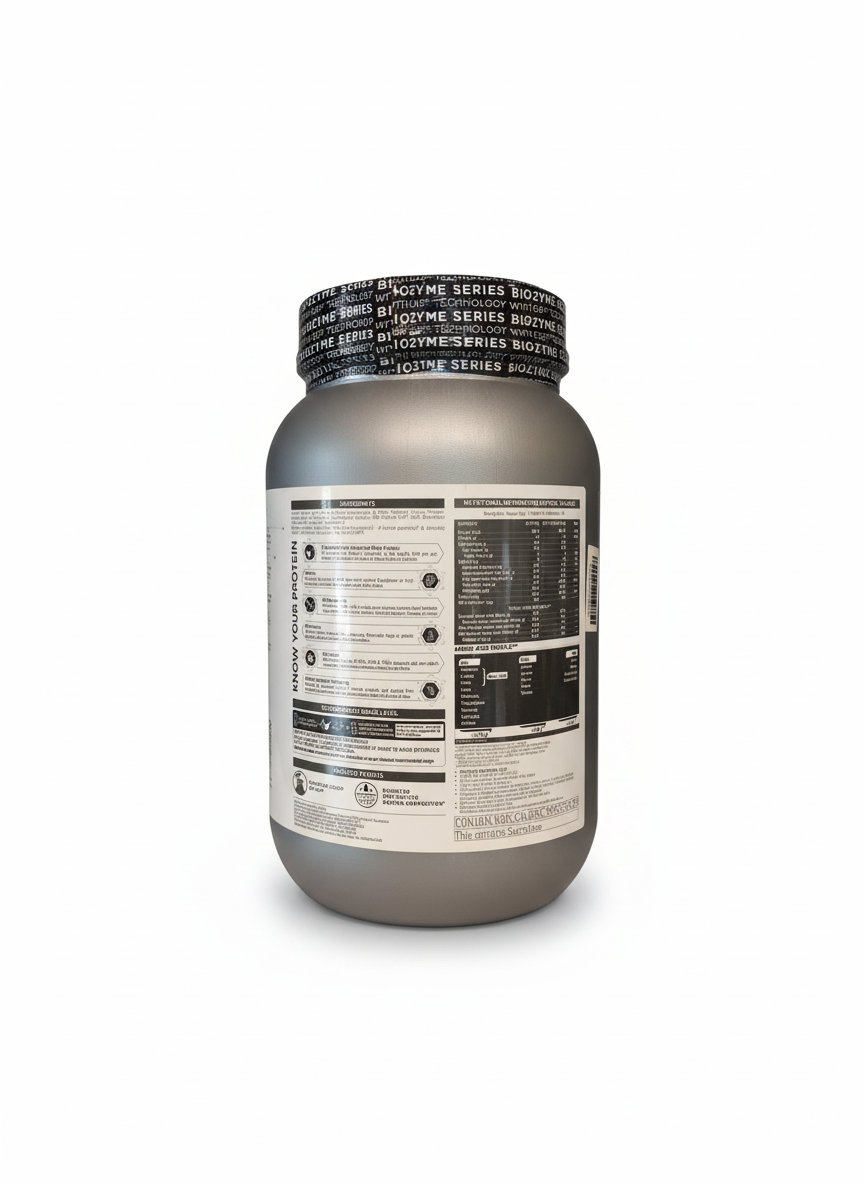 Muscleblaze Biozyme Performance Whey 1 Kg Rich Chocolate - side