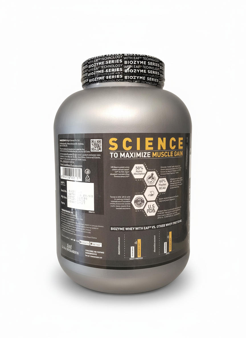 Muscleblaze Biozyme Performance Whey 2 Kg Rich Chocolate - side