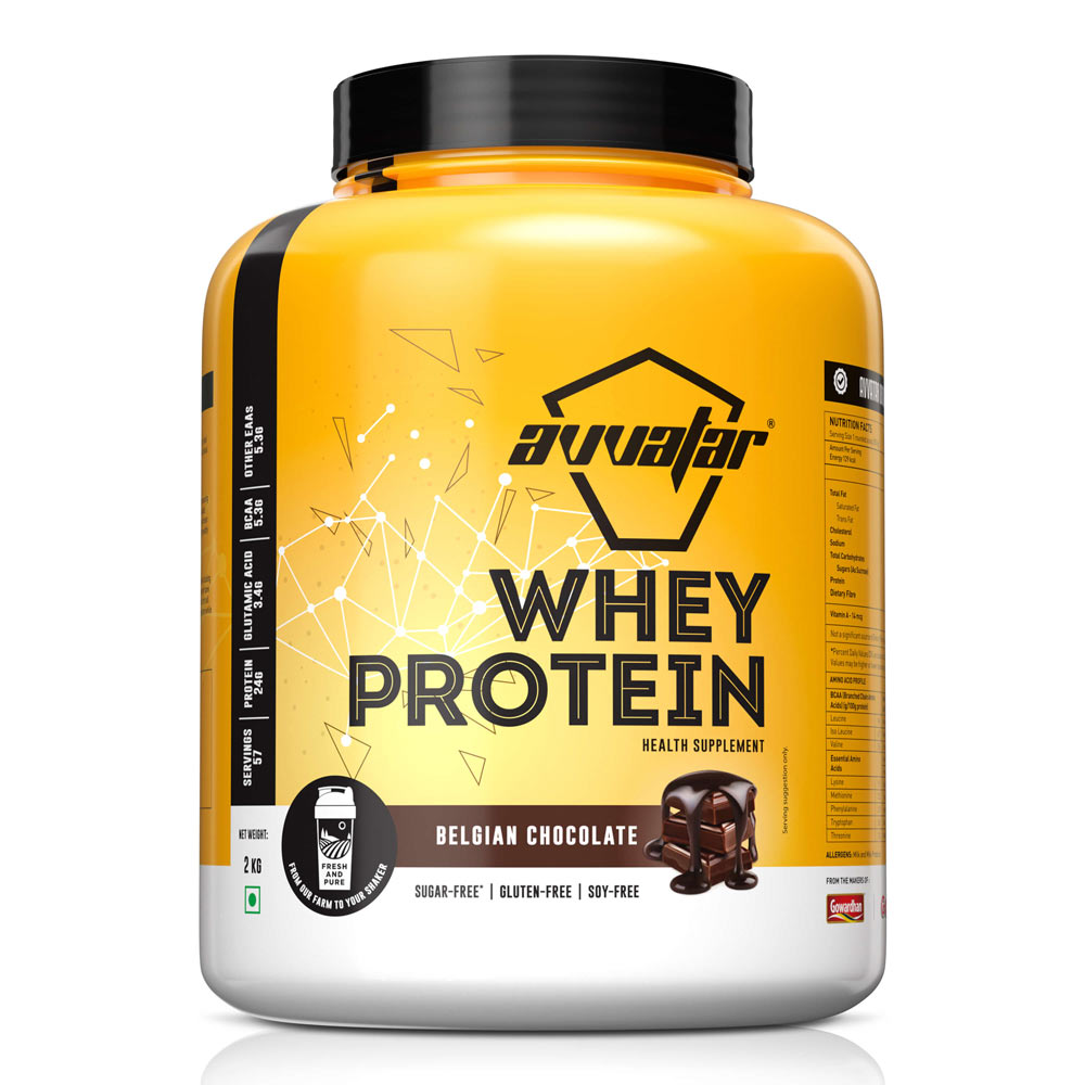 Avvatar Whey 2 Kg Belgian Chocolate - Front