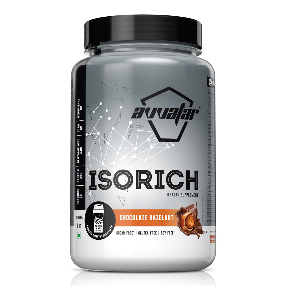 Avvatar Isorich 1Kg Chocolate Hazelnut - Front