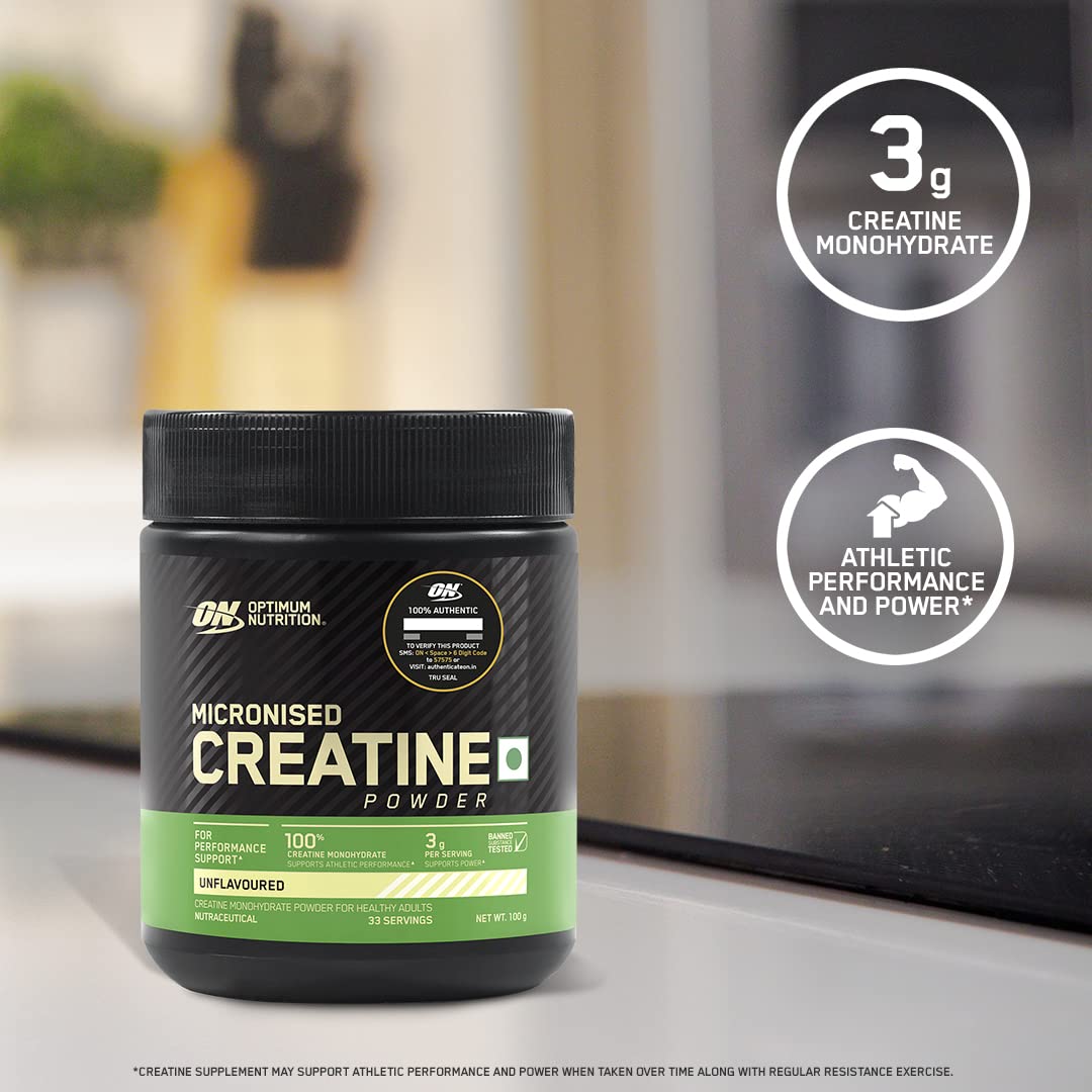 Optimum Nutrition Creatine 100 Gm unflav image 3