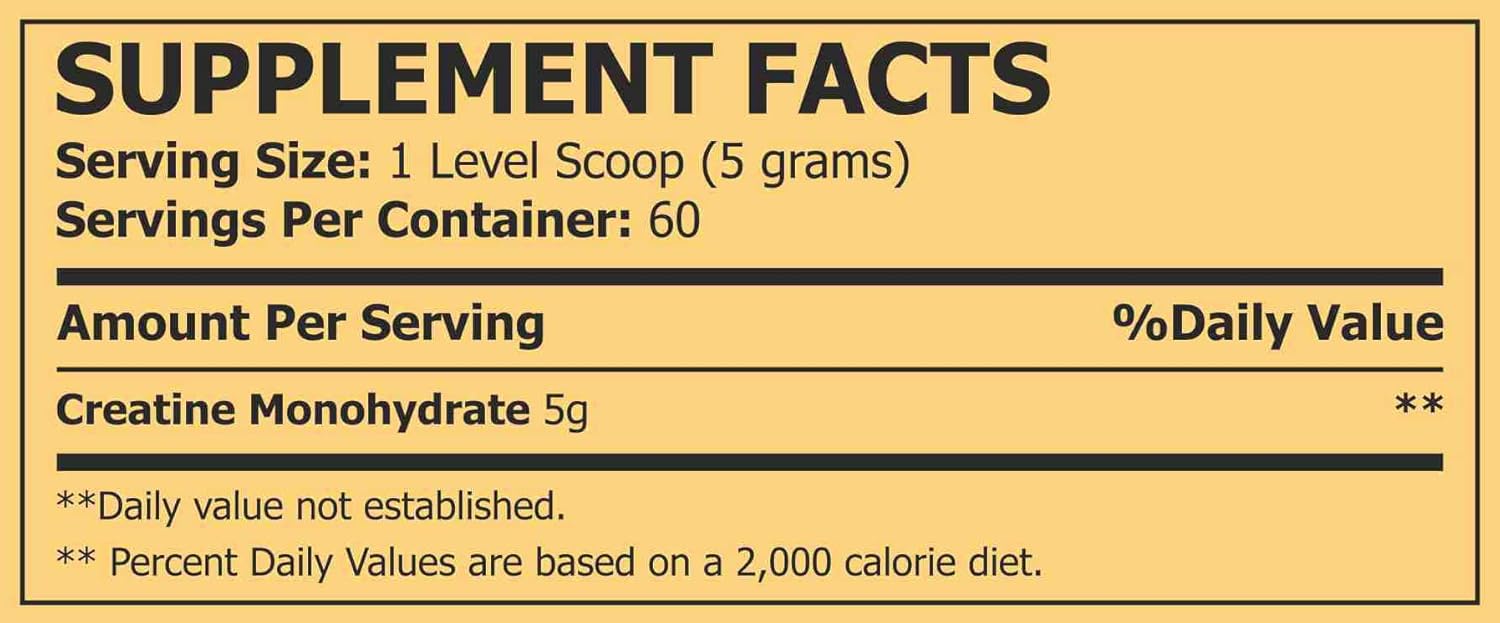 Sunline Alaska Creatine | Mass Building | Energy Production | 300Gram,60 Servings