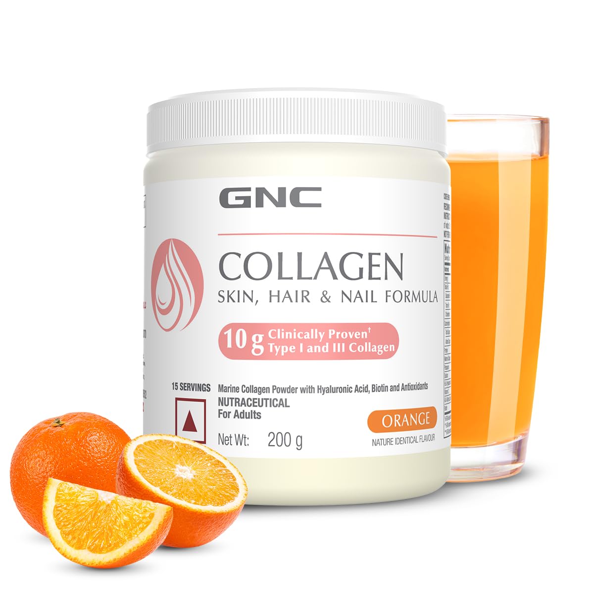 GNC COLLAGEN 200 GM ORANGE