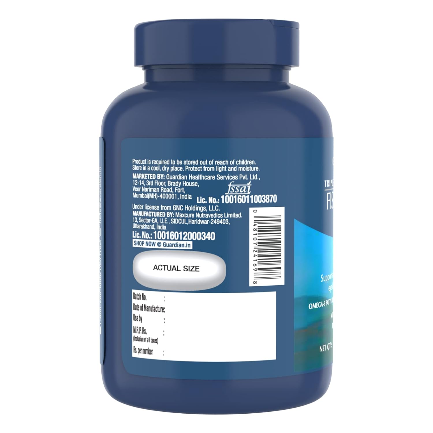 Gnc Fish Oil Triple Strength 60 soft gels