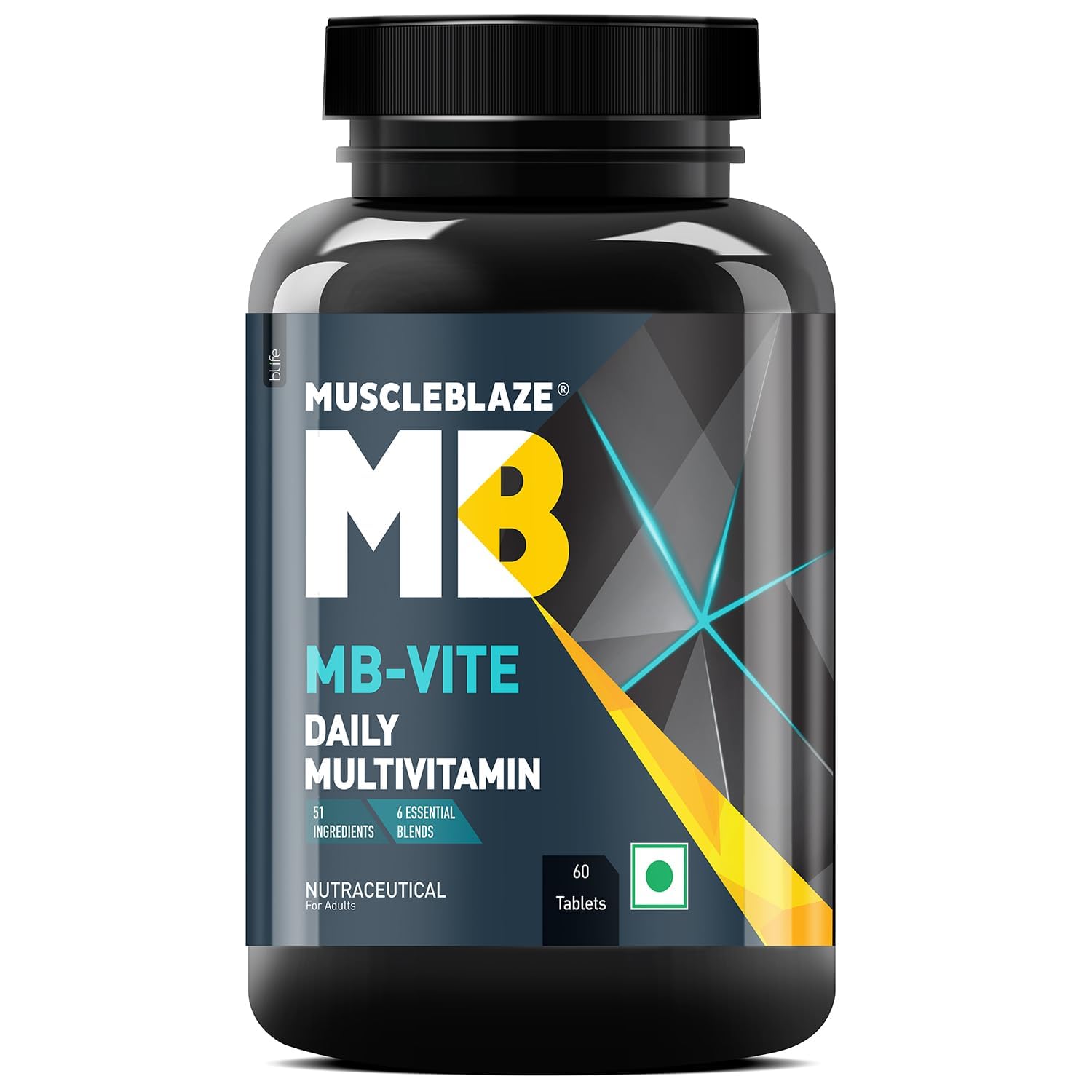 MuscleBlaze Muscle Blaze Daily Multivitamin (60 Tablets) For Energy, Stamina & Recovery