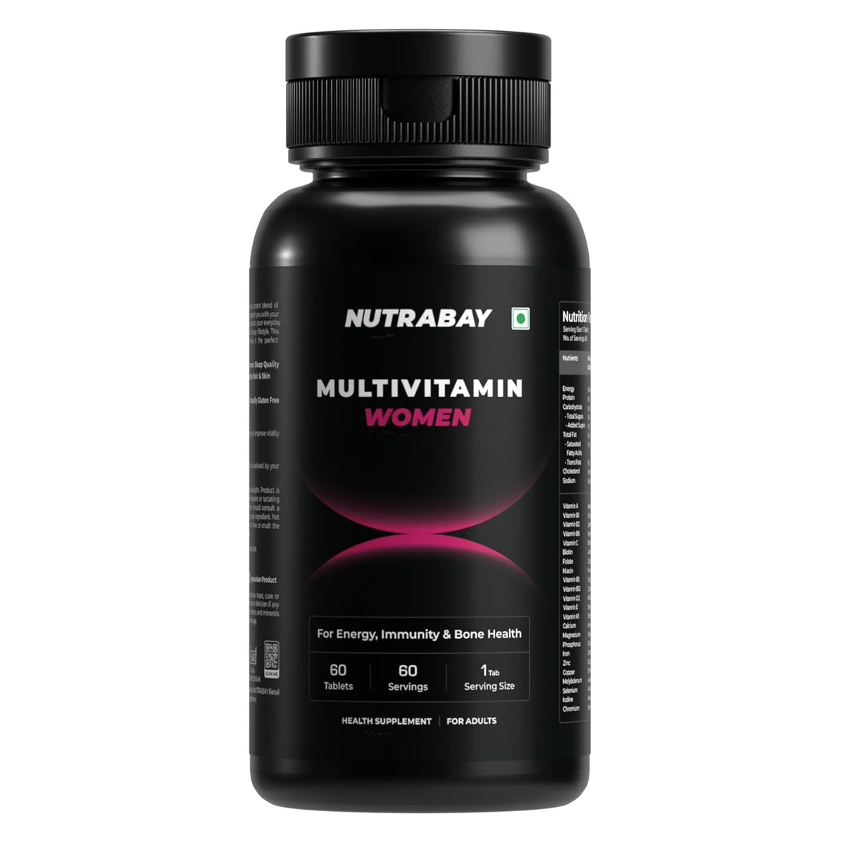 NUTRABAY PRO ACTIVE MULTIVITAMIN WOMEN 60 TABLETS