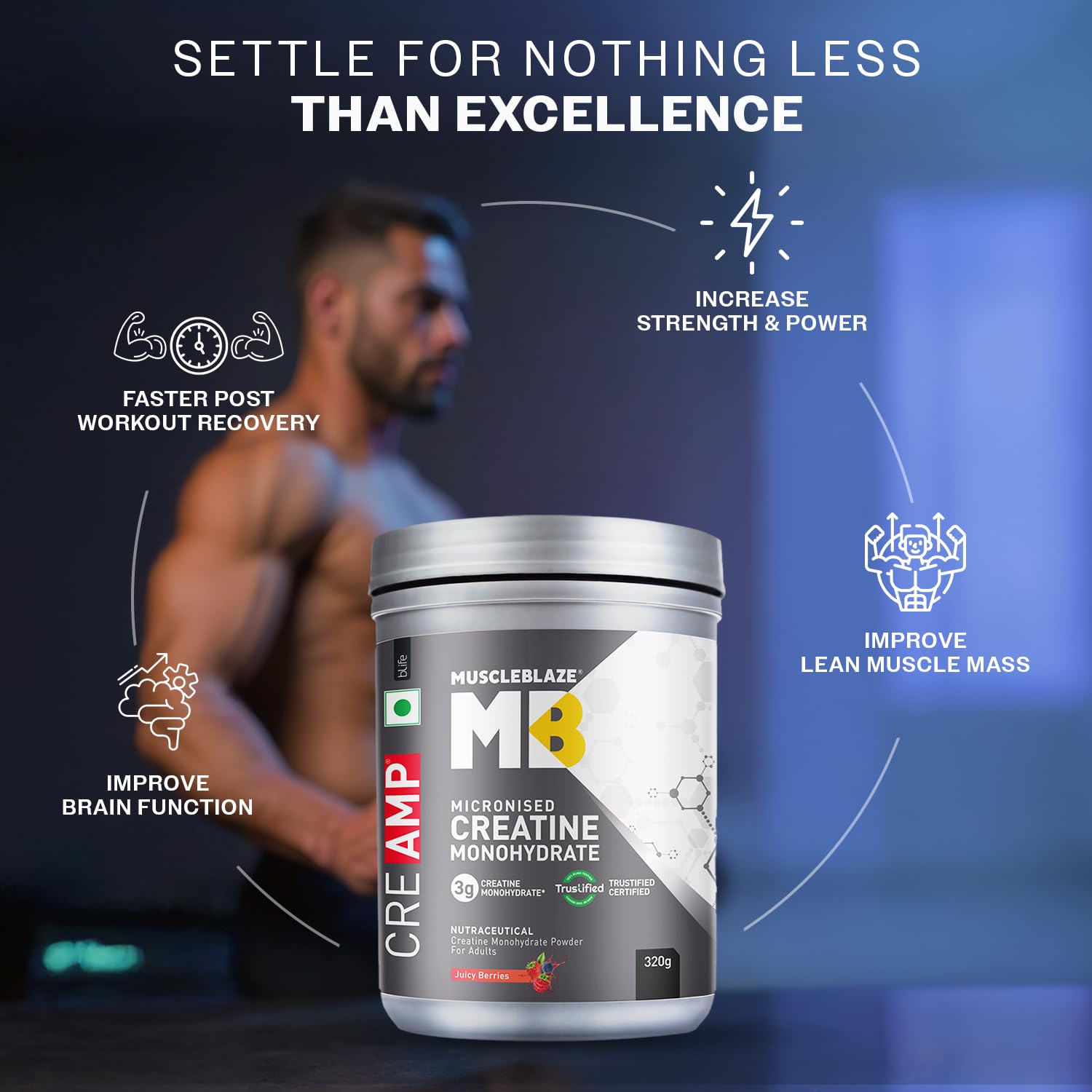 Muscleblaze Creatine Creamp 100g Watermelon Kool Aid