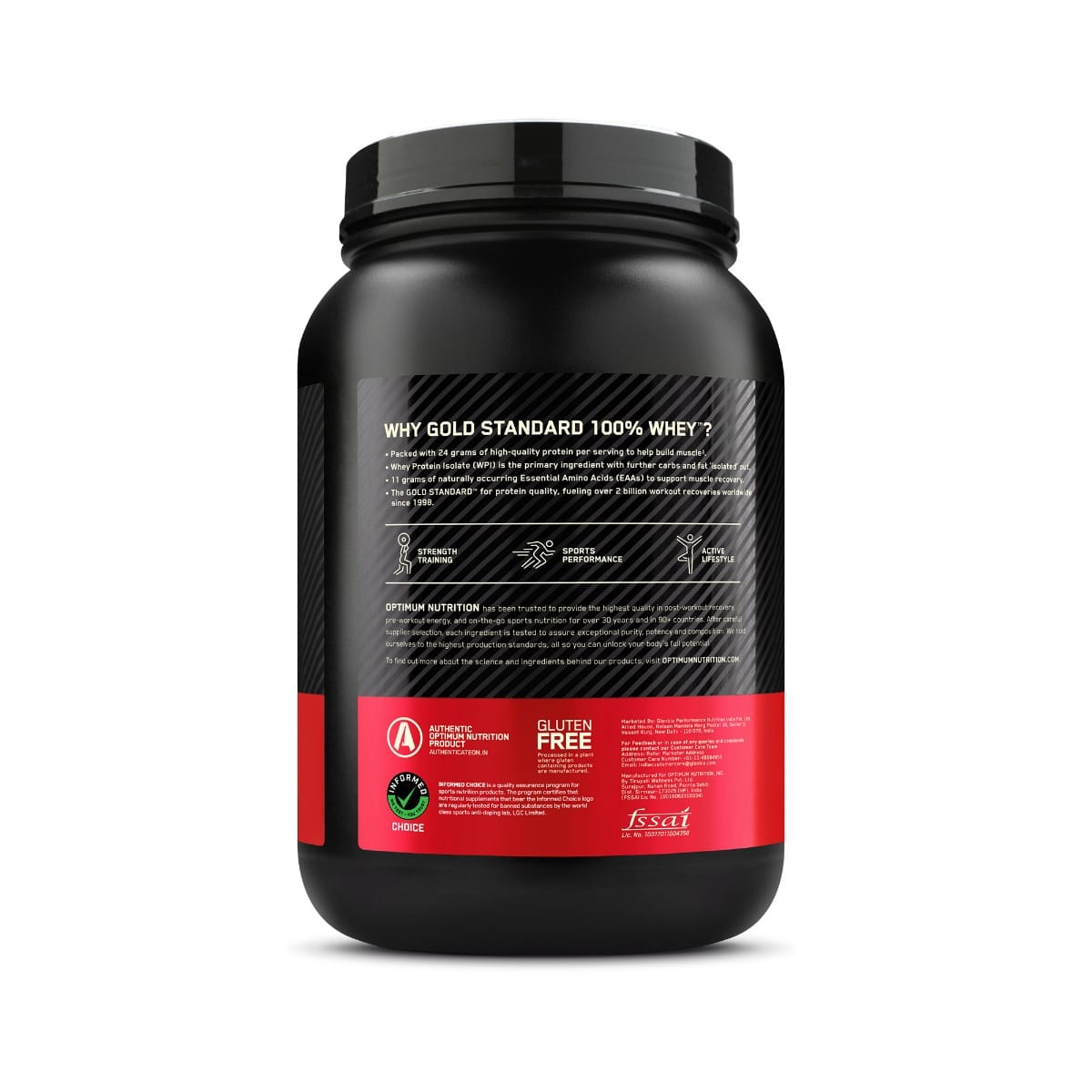 Optimum Nutrition Gold Standard 100% Whey 907 Gm Vanilla Ice Cream