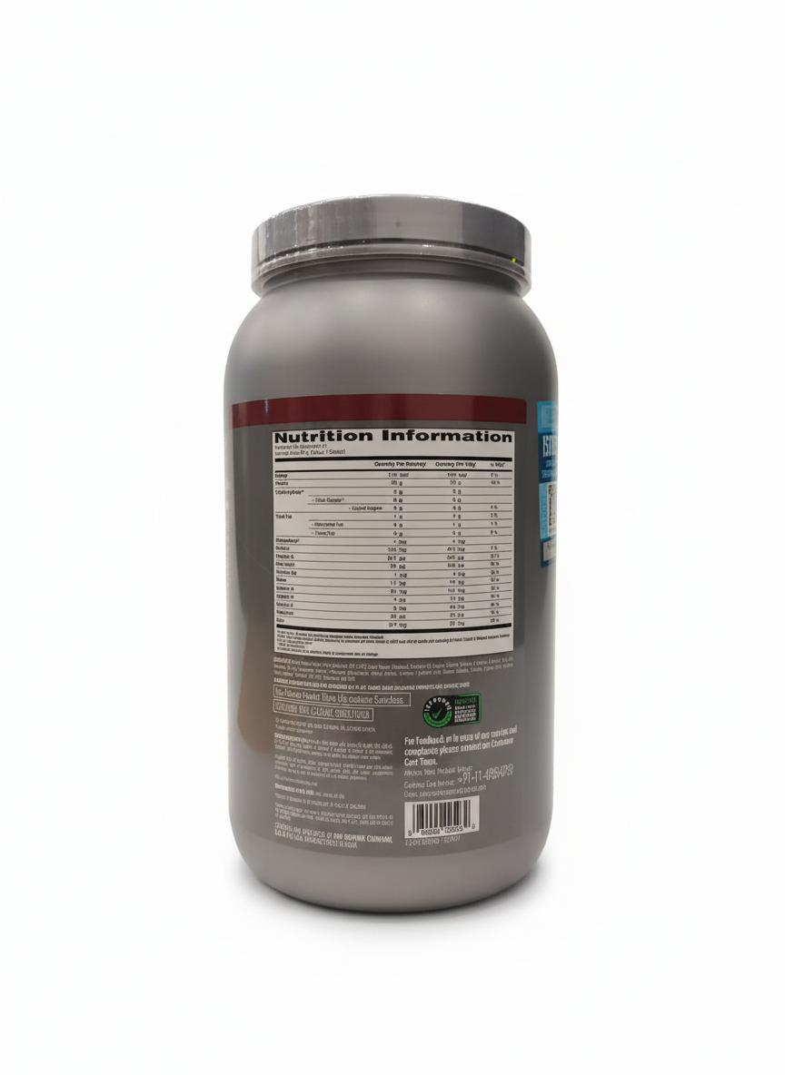 Isopure Low Carb 100% Whey Protein Isolate 1 Kg Dutch Chocolate - back