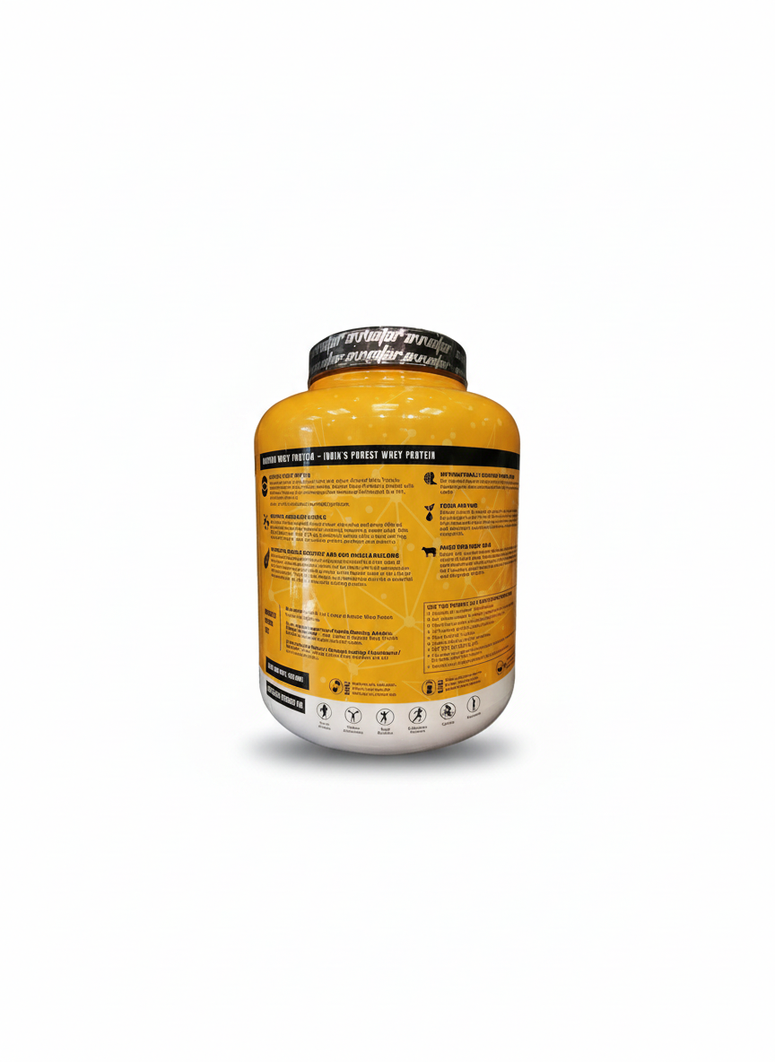Avvatar Whey Protein 2 Kg Belgian Chocolate - side