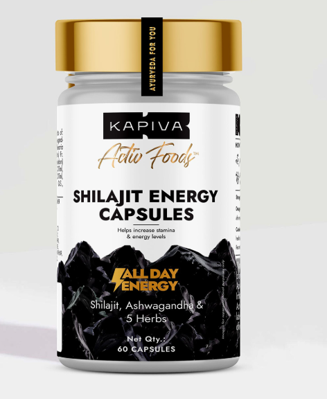 KAPIVA SHILAJIT KSM-66 ASHWAGANDHA 60 CAPSULES