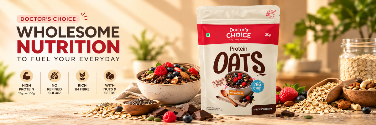 Doctor's Choice protein oats - wholesome nutrition