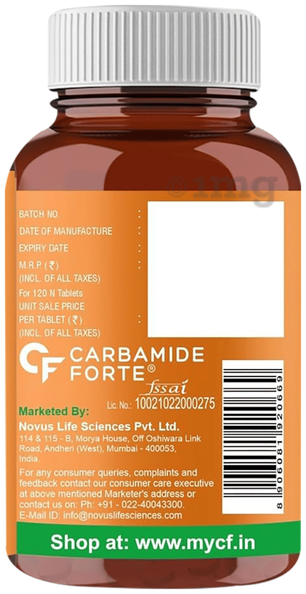 Carbamide Forte Menavon Vitamin D3+K2 120 Tablets