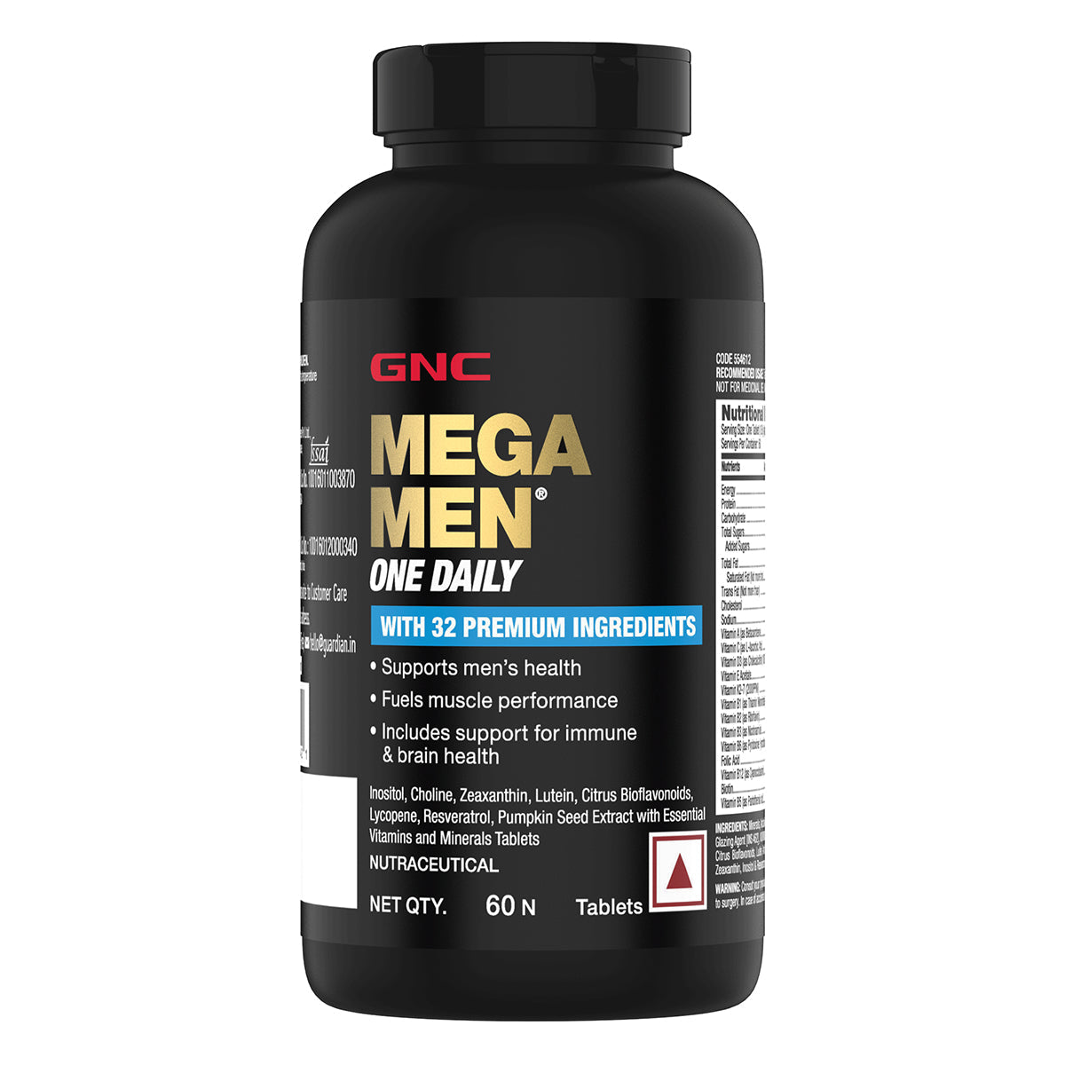 GNC MEGA MEN ONE DAILY 60 TABLETS
