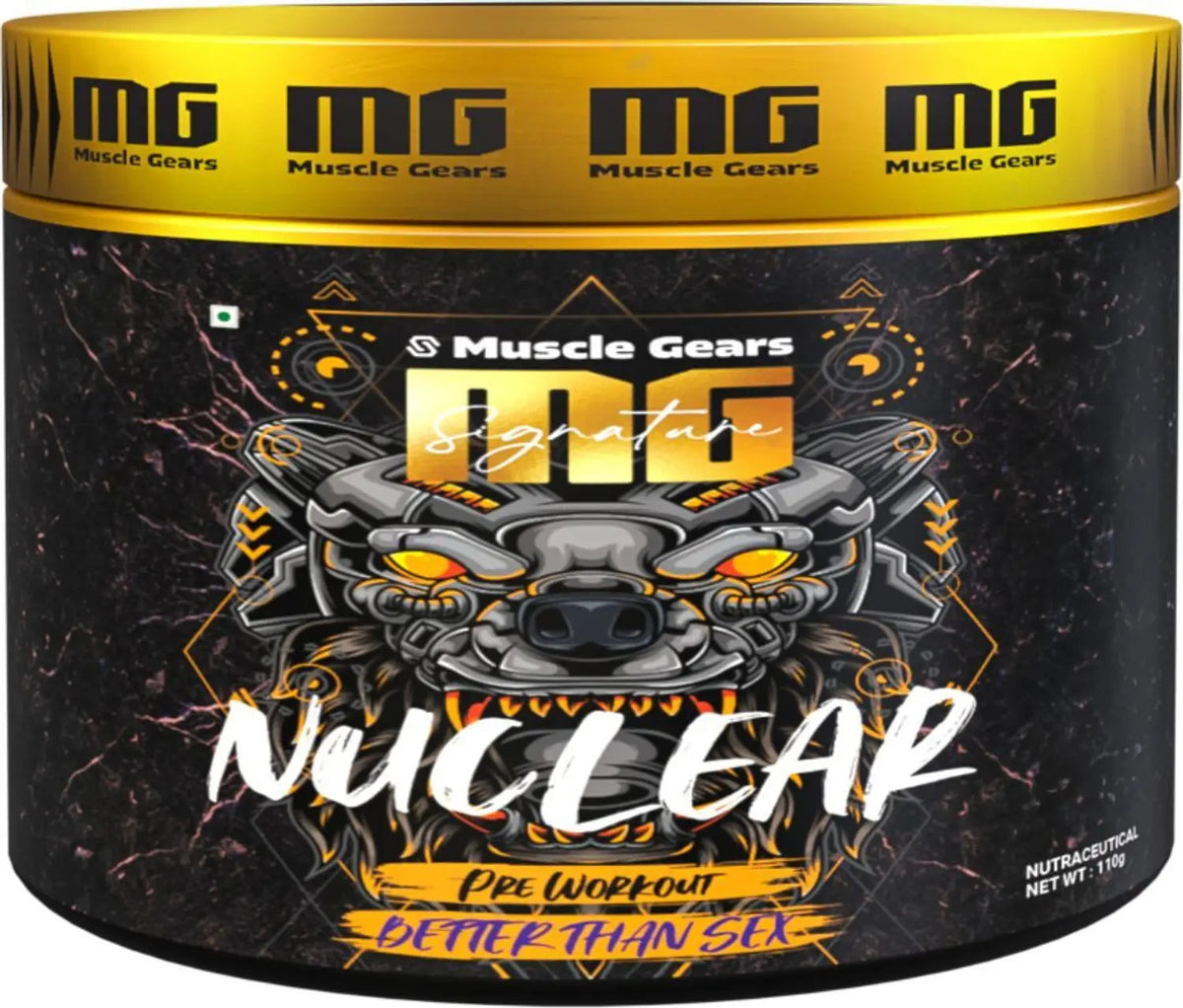 MUSCLE GEARS NUCLEAR PRE-WORKOUT 110 GM BETTER THAN SEX