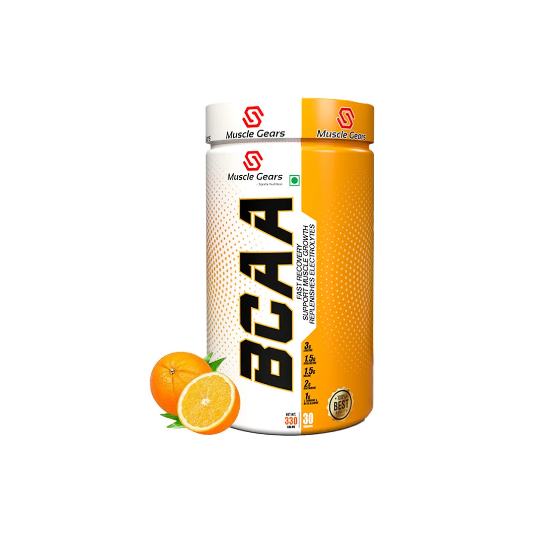 Muscle Gears Bcaa 330 Gm Orange