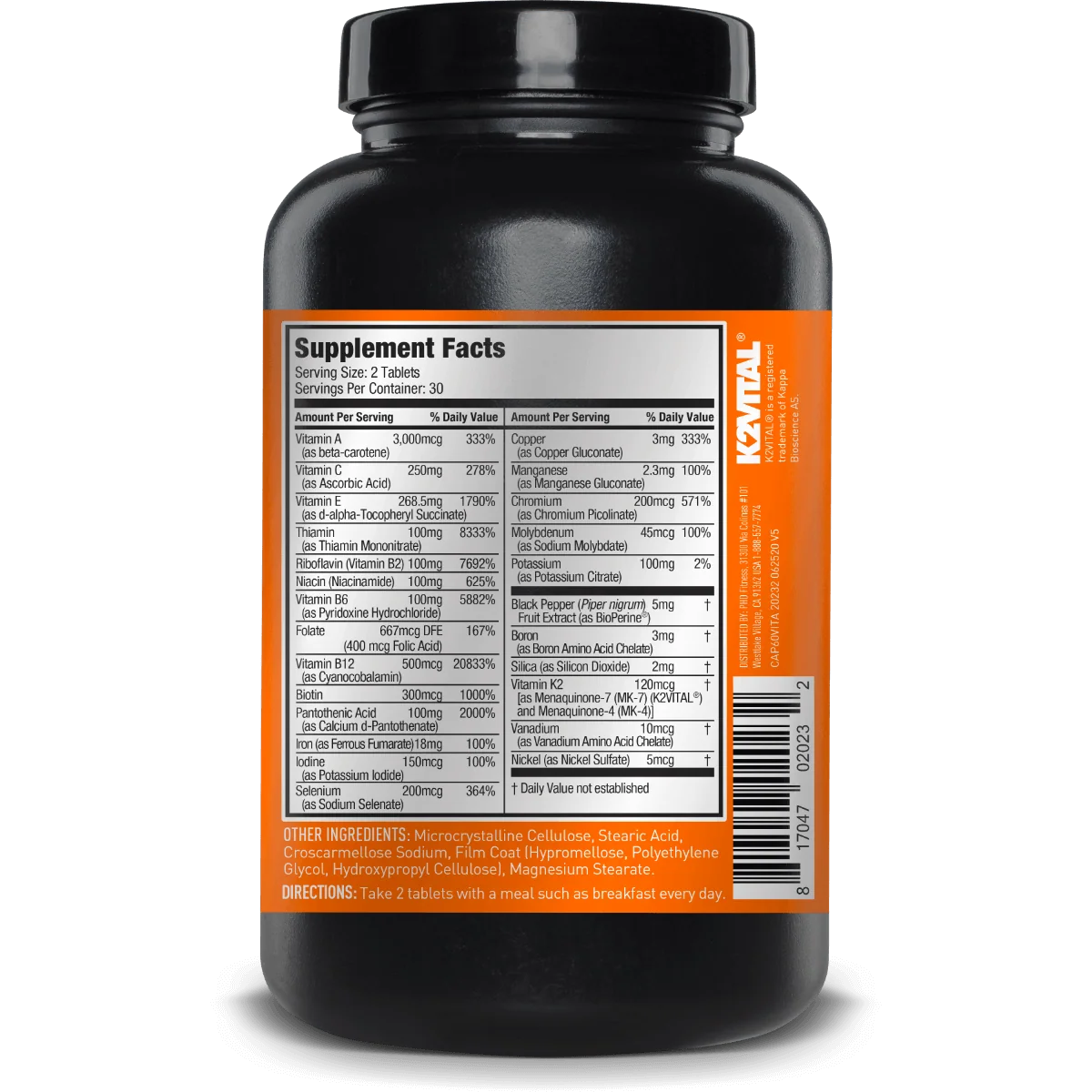 Jym Vita Multi Vitamin 60 Tablets