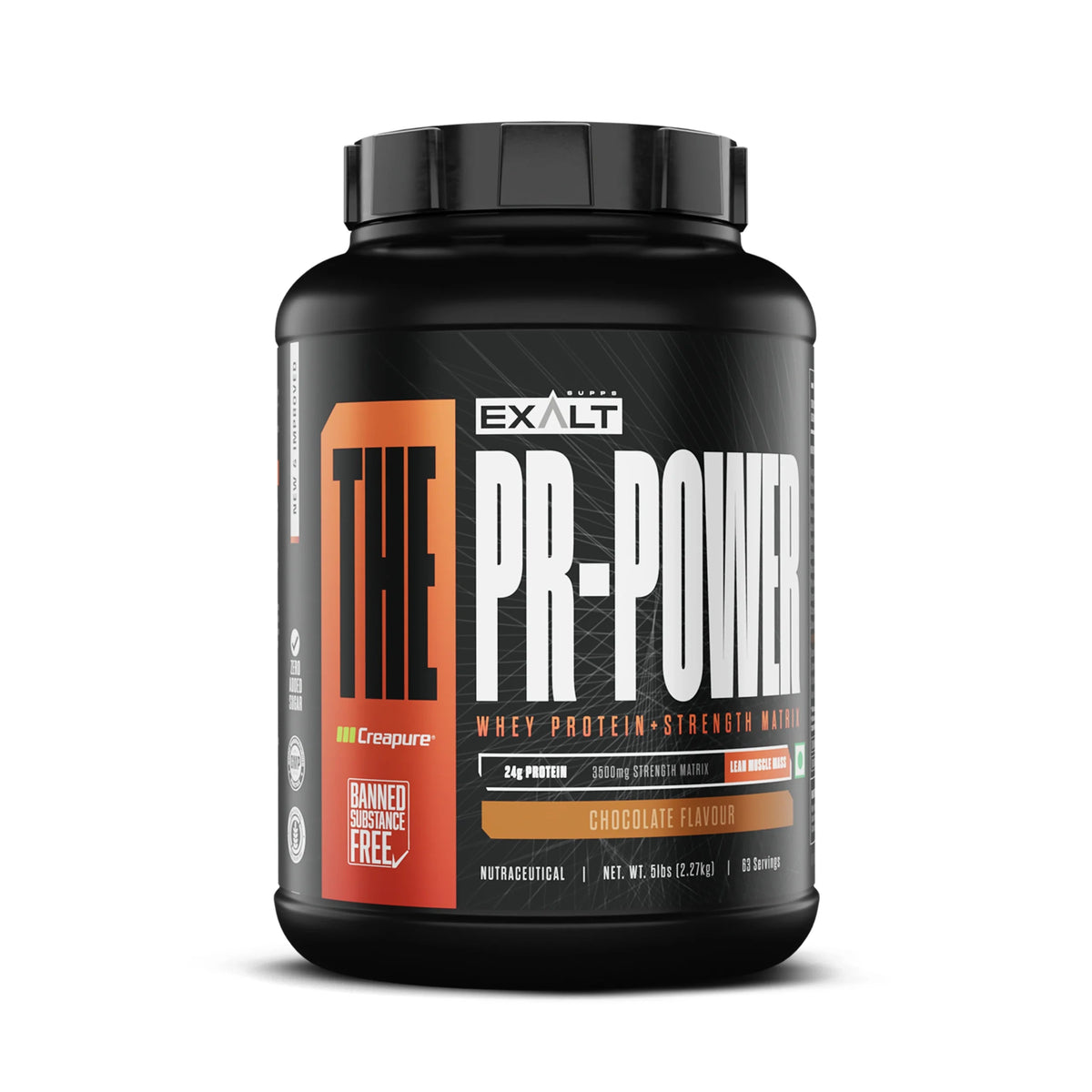 EXALT PR-POWER WHEY PROTEIN 2.27 KG CHOCOLATE