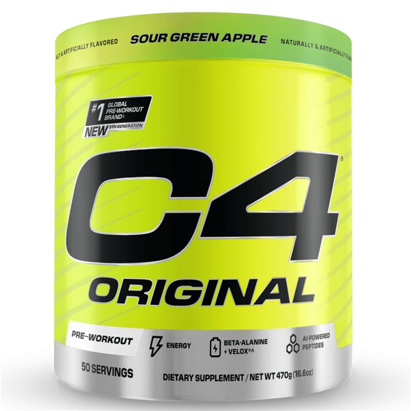 Cellucor C4 Original Pre-Workout 470 Gm Sour Green Apple