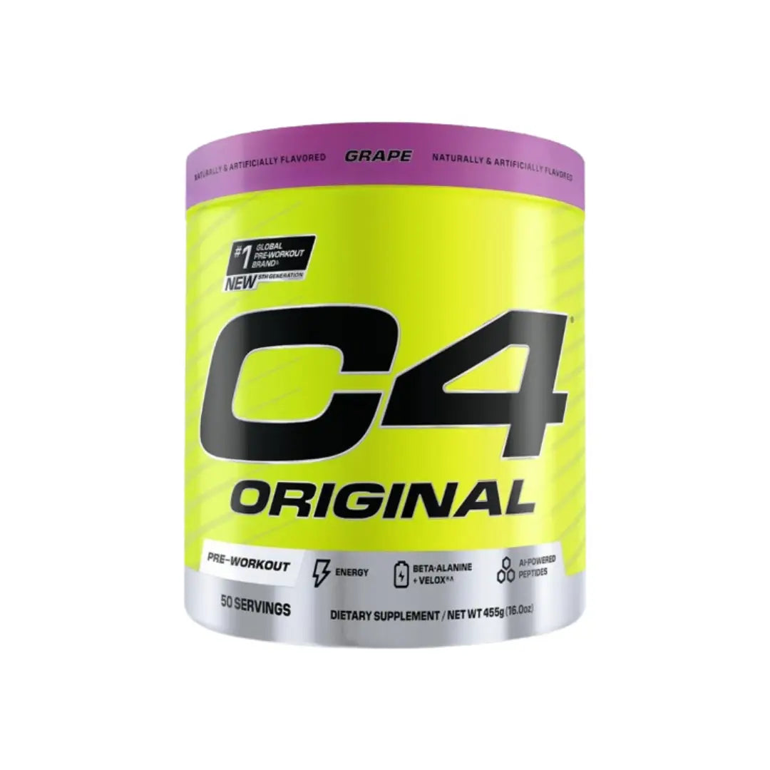 Cellucor C4 Original Pre-Workout 50 Serv Grape - front