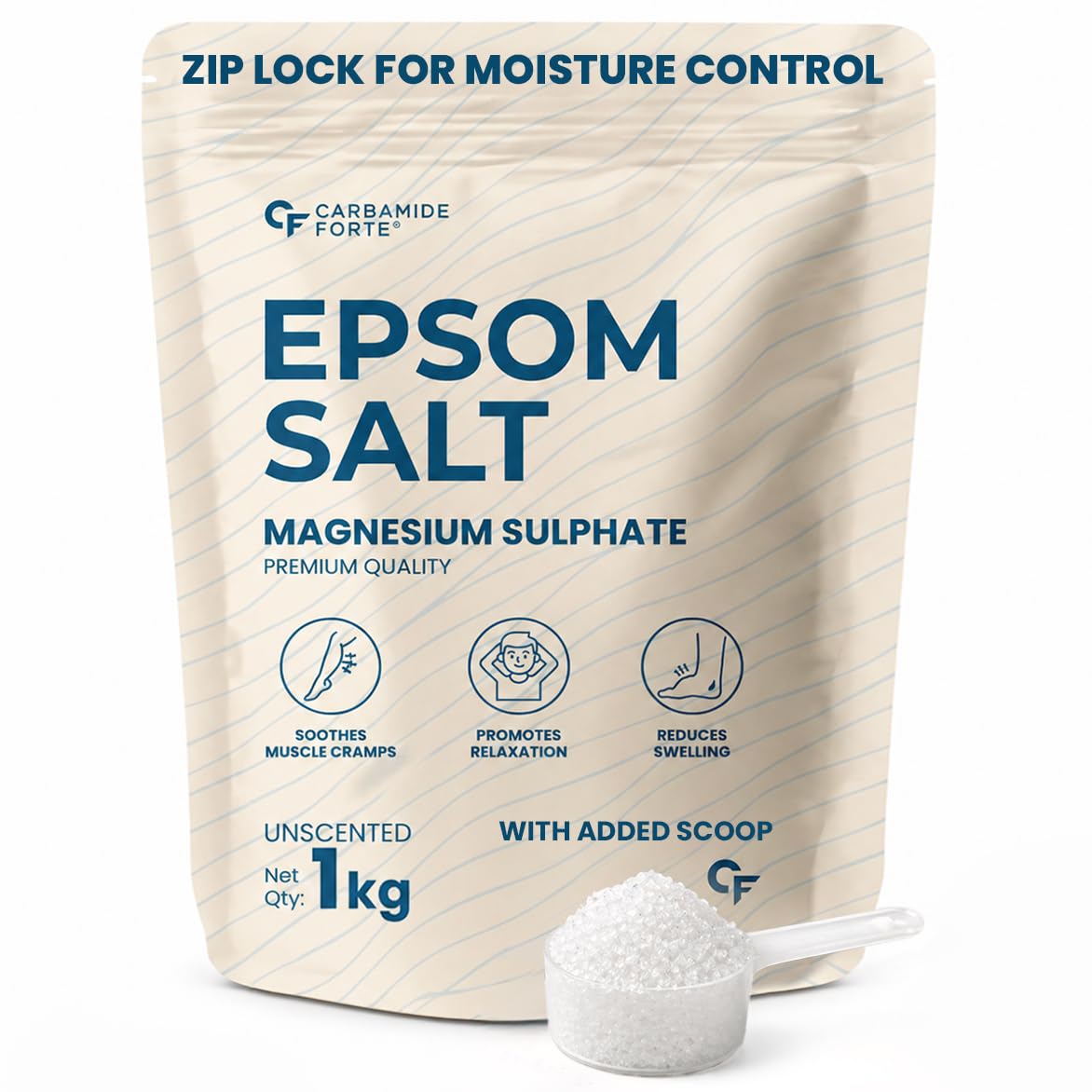 CARBAMIDE FORTE EPSOM SALT 1 KG UNSCENTED