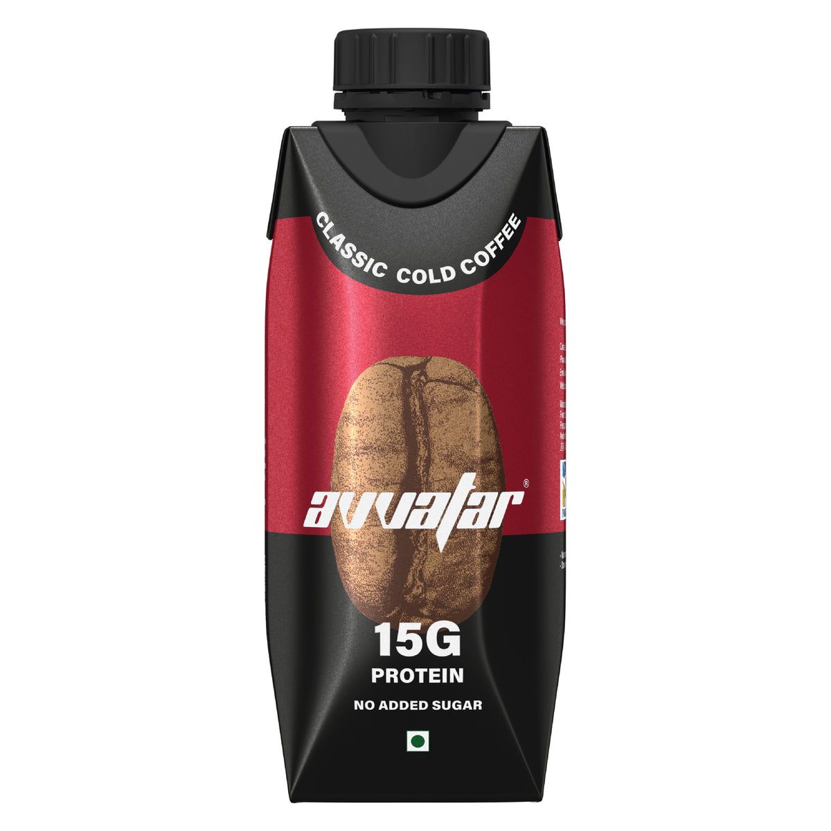 Avvatar Protein Shake 250 Ml Classic Cold Coffee - Front