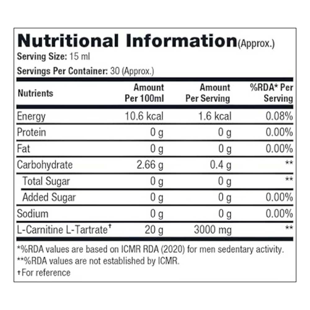 Prosupps L-carnitine 3000 Mg 450 Ml Blue Raspberry