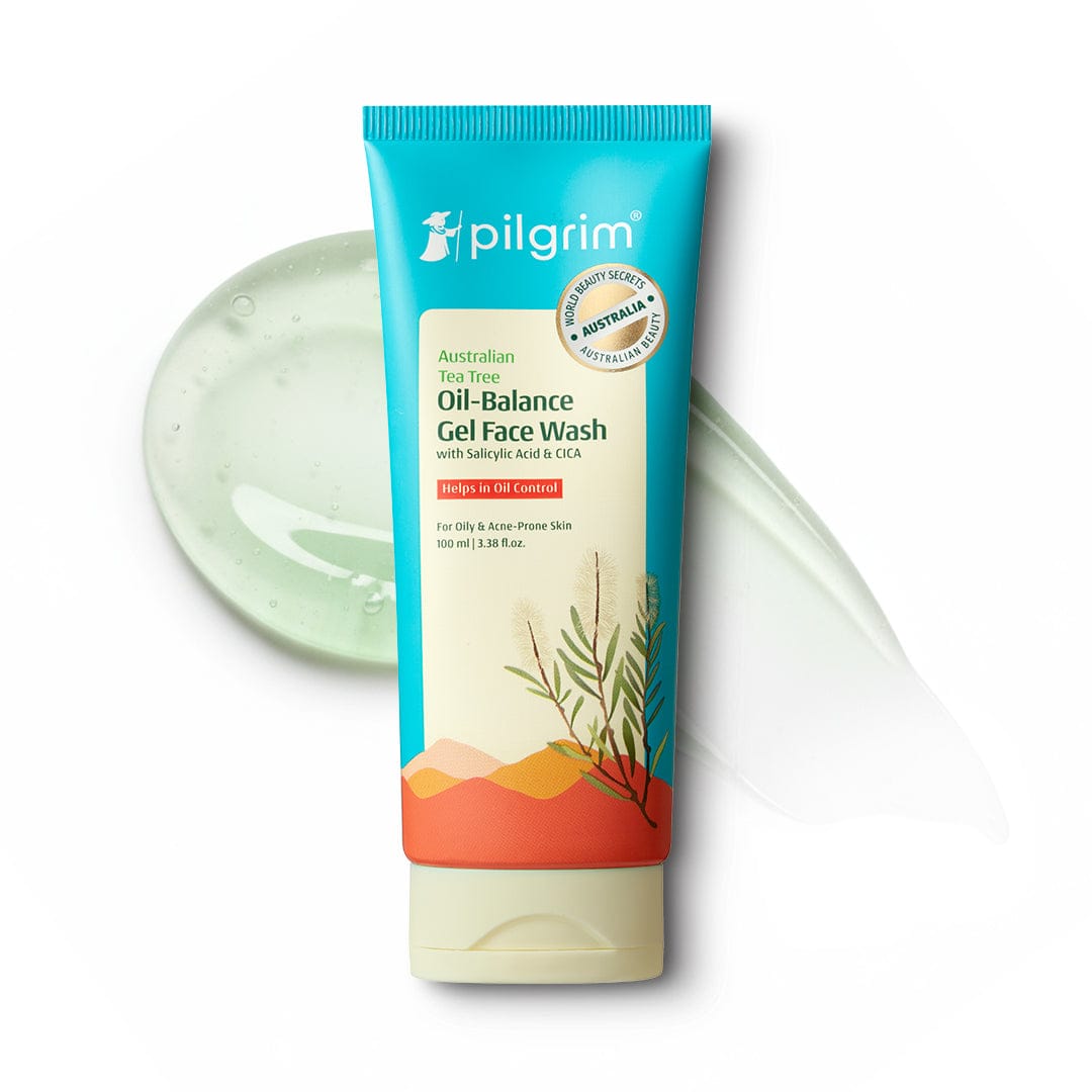 PILGRIM AUSTRALIAN TEA TREE OIL-BALANCE GEL FACE WASH 100 ML