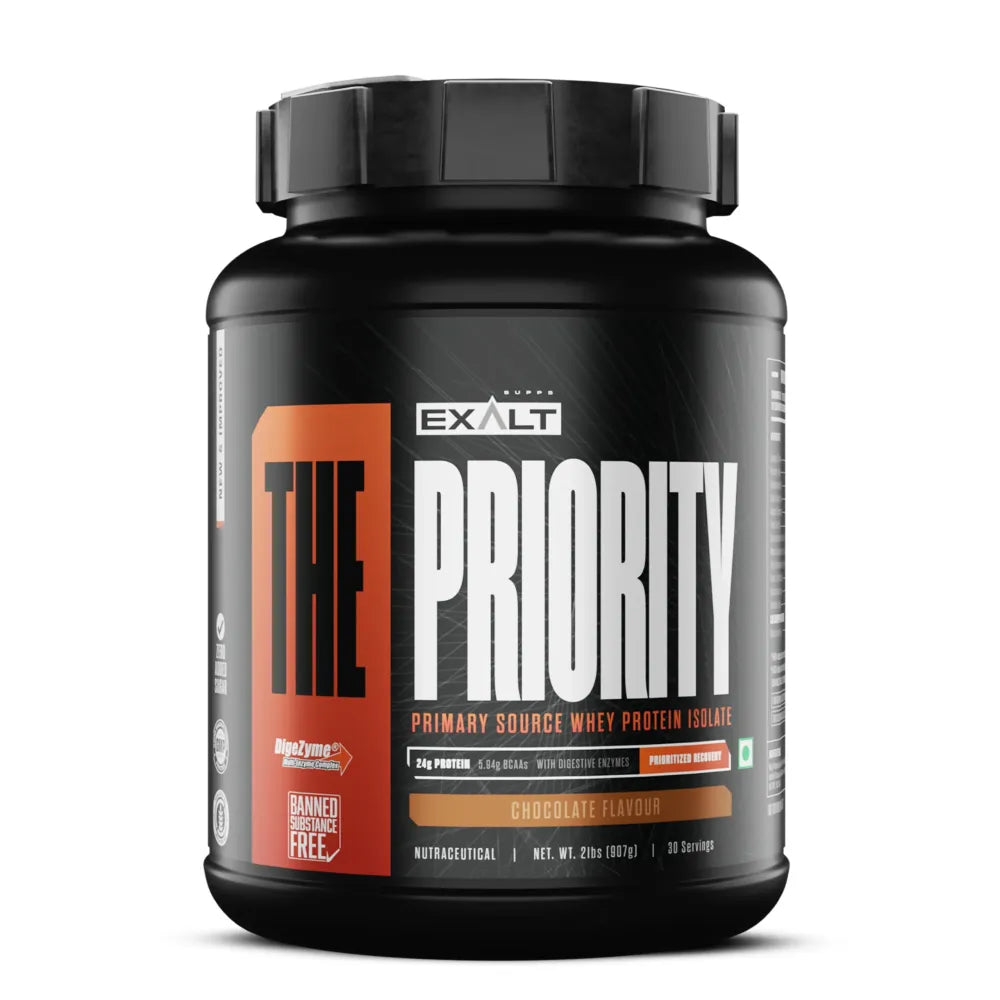 EXALT PRIORITY WHEY 907 GM CHOCOLATE