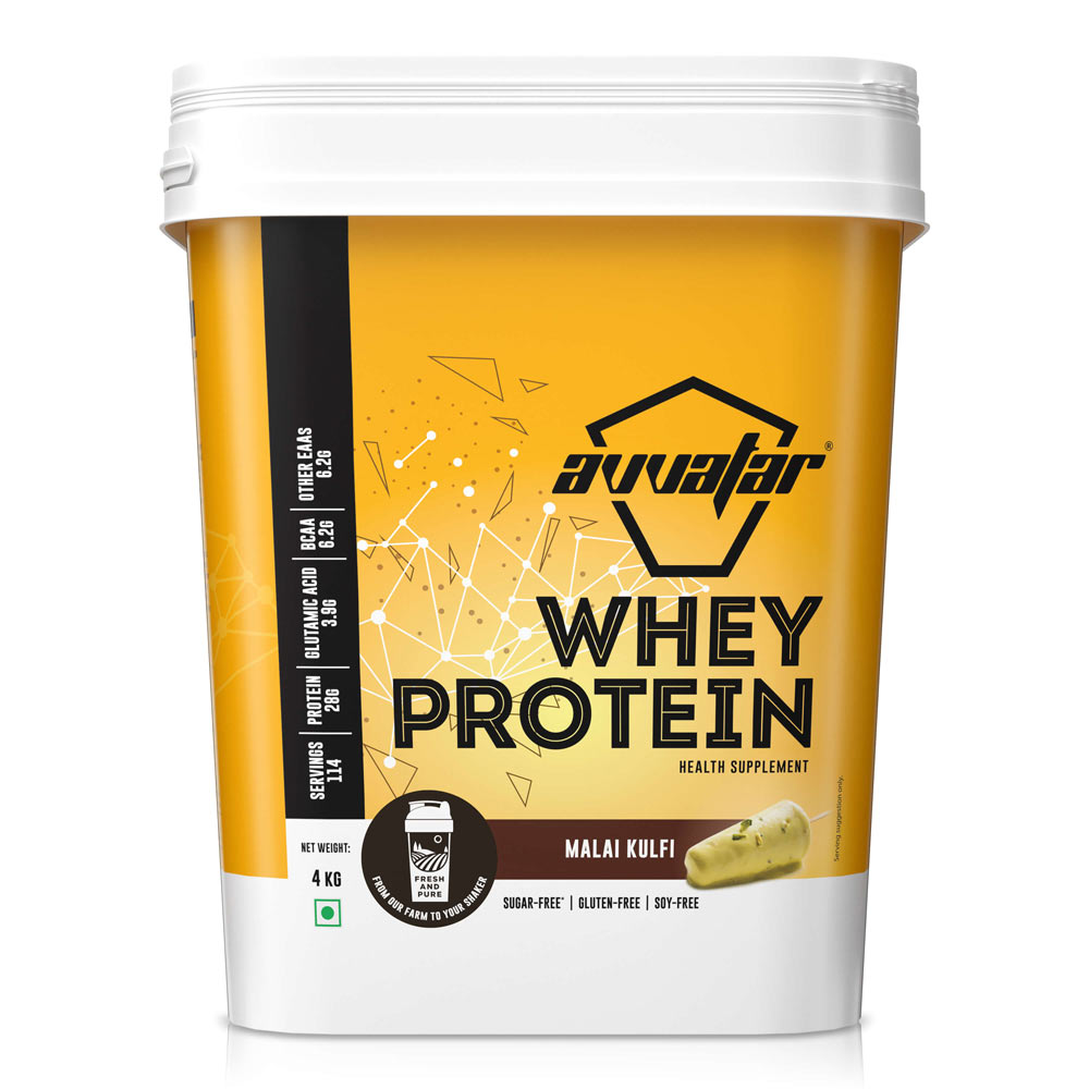 AVVATAR WHEY PROTEIN 4 KG MALAI KULFI