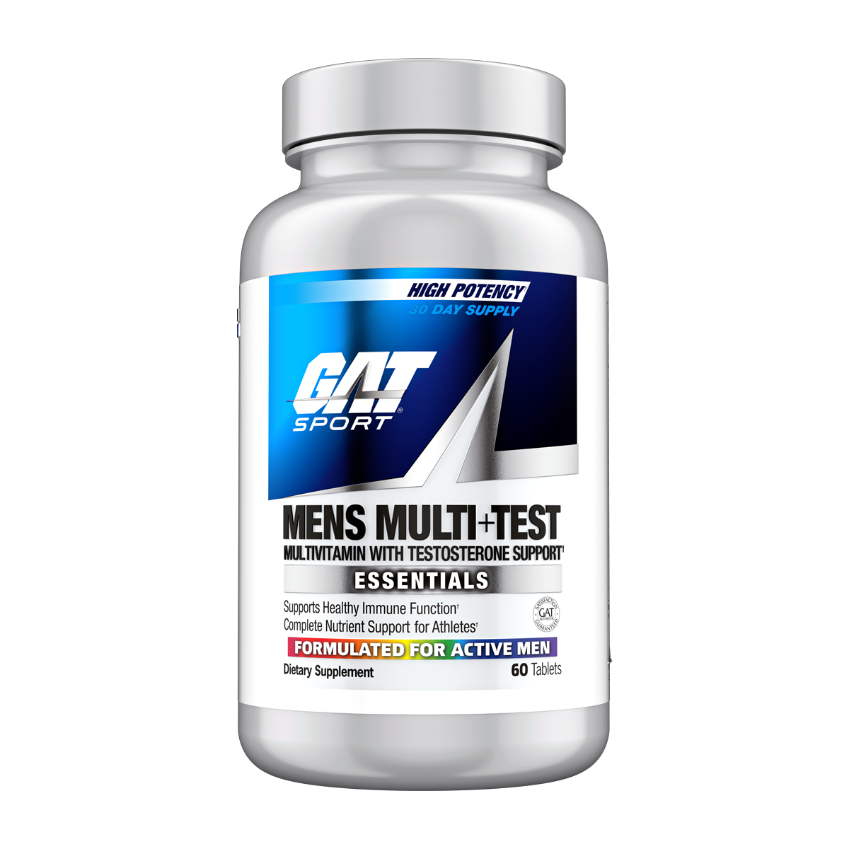 GAT SPORT MENS MULTI+TEST 60 TABLETS