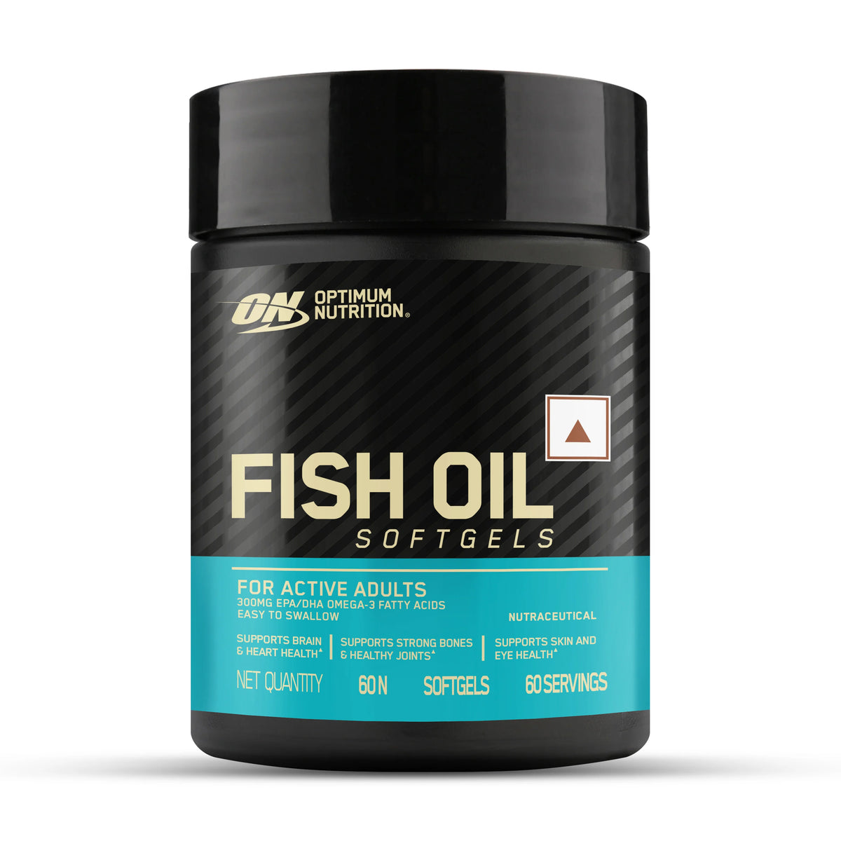 Optimum Nutrition Fish Oil 60 Softgels - front