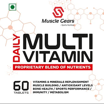 Muscle Gears Daily Multivitamin 60 Tablets
