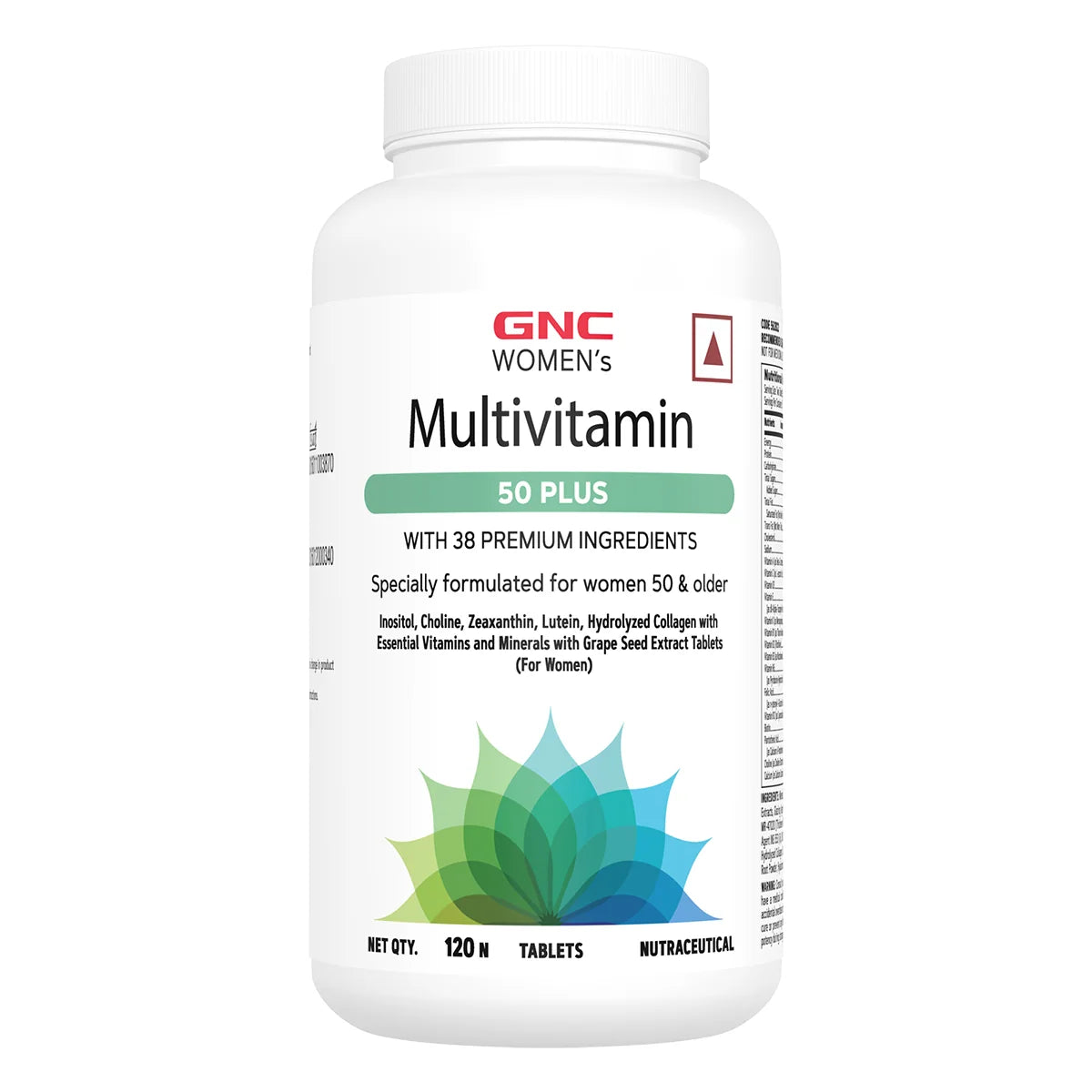 Gnc Women`S Multivitamin 50 Plus 120 Tablets - front