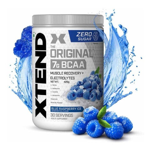 Xtend Original Bcaa 420 Gm Blue Raspberry Ice - front