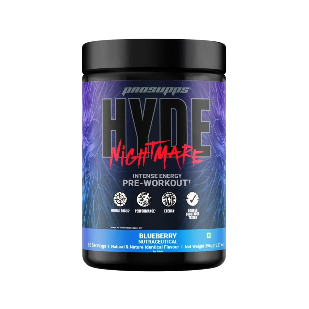 Prosupps Hyde Nightmare Pre-Workout 396 Gm Blueberry
