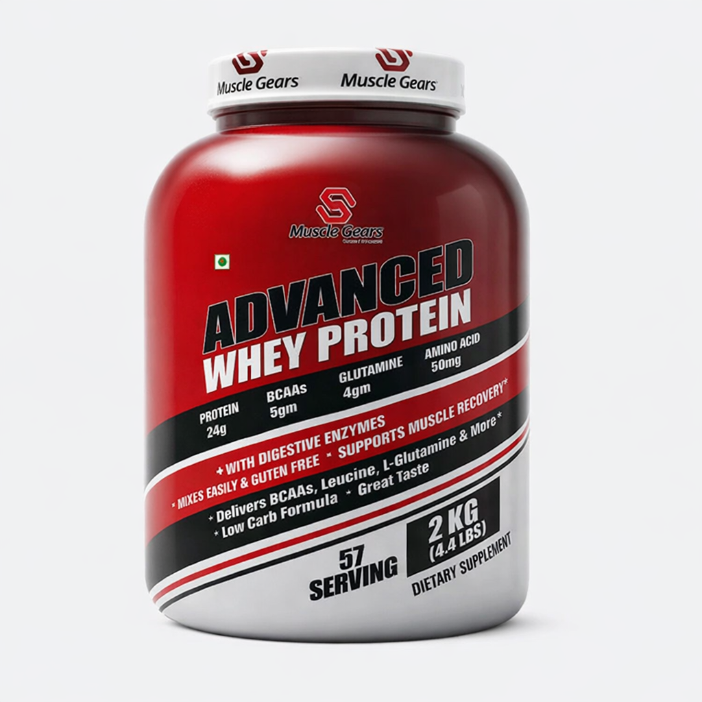 MUSCLE GEARS ADVANCED WHEY 2 KG CHOCOLATE