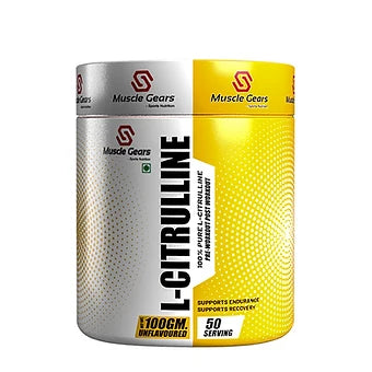 Muscle Gears L-Citrulline Raw 100 Gm - front