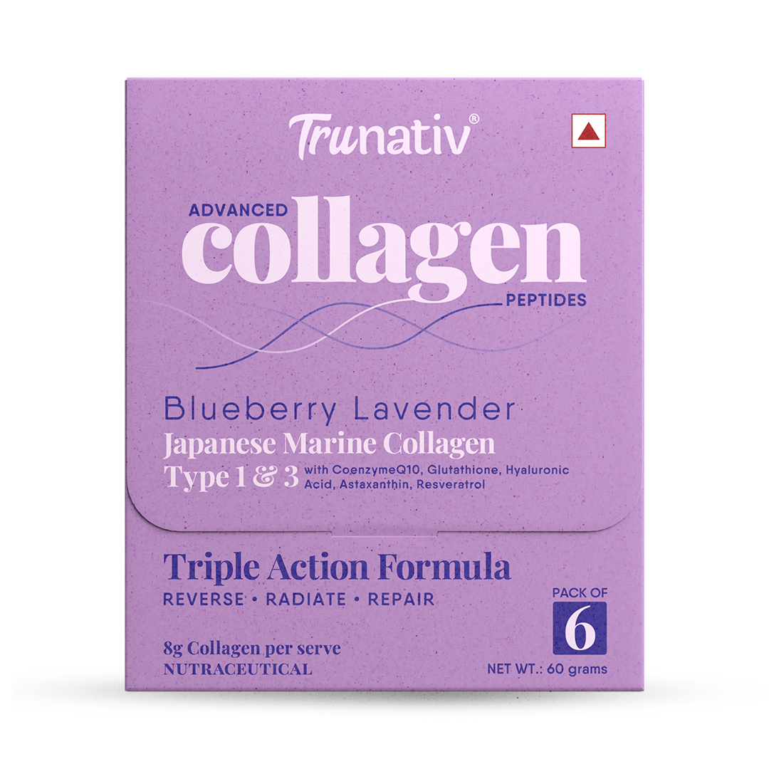 TRUNATIV ADVANCED COLLAGEN PEPTIDES 60 GM BLUEBERRY LAVENDER