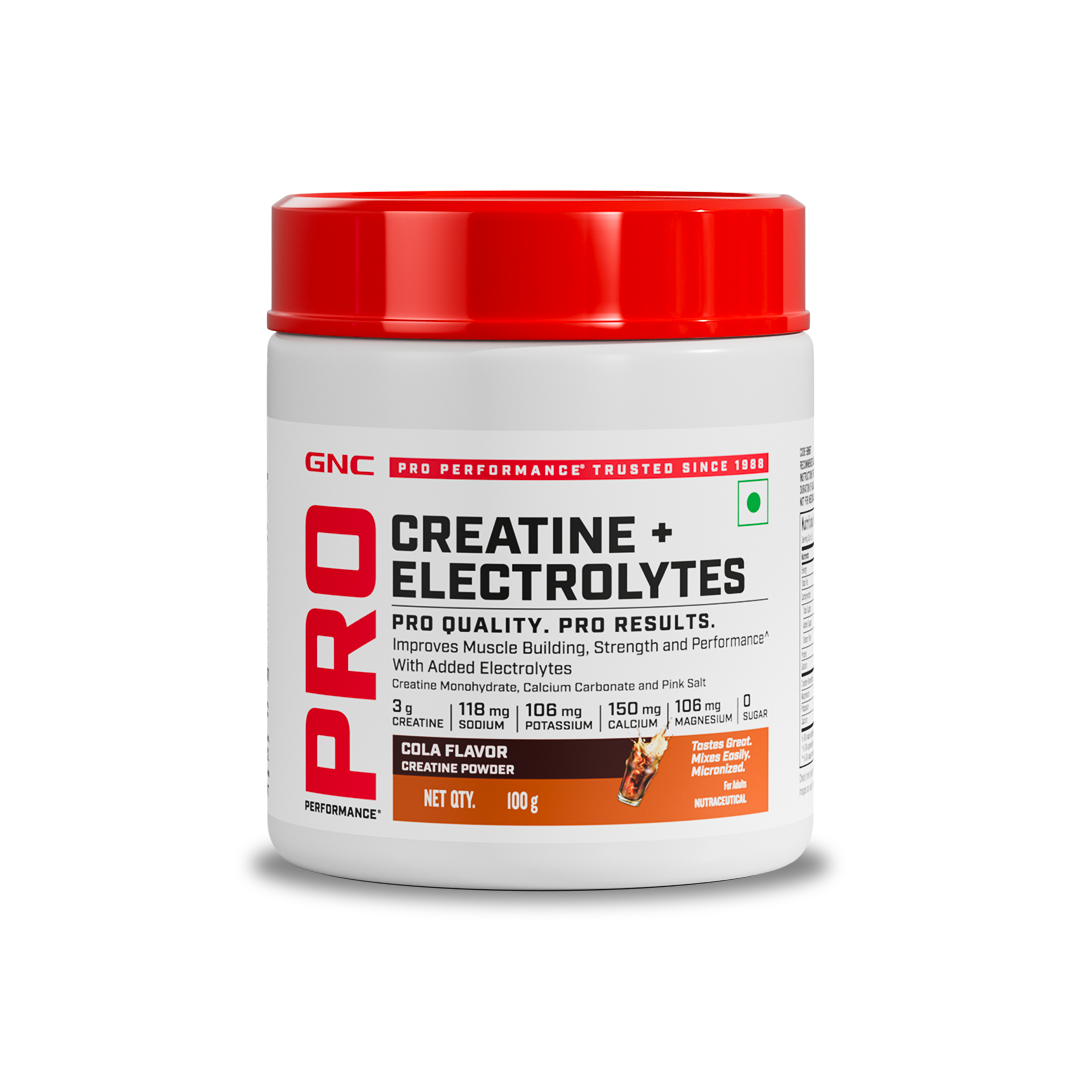 GNC PRO PERFORMANCE CREATINE+ELECTROLYTES 100 GM COLA