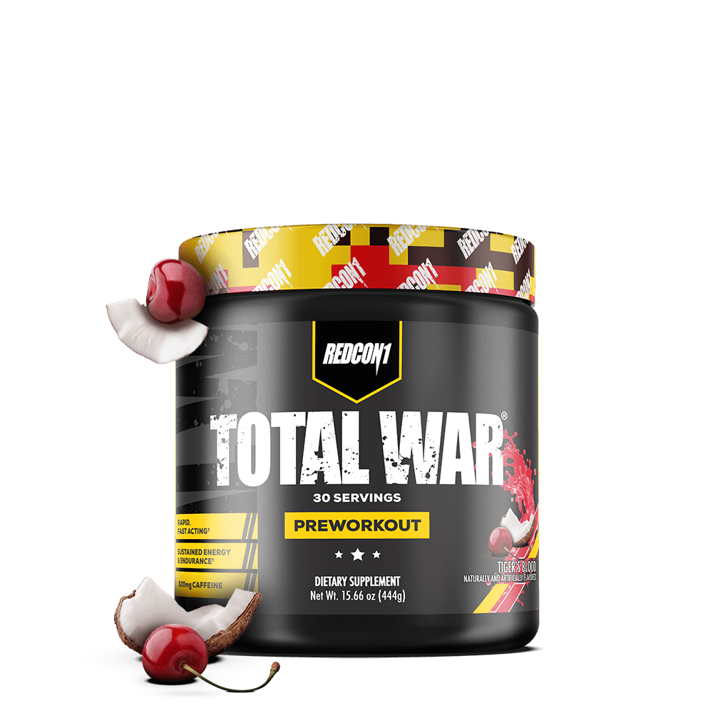 REDCON1 TOTAL WAR PRE-WORKOUT 444 GM TIGER`S BLOOD