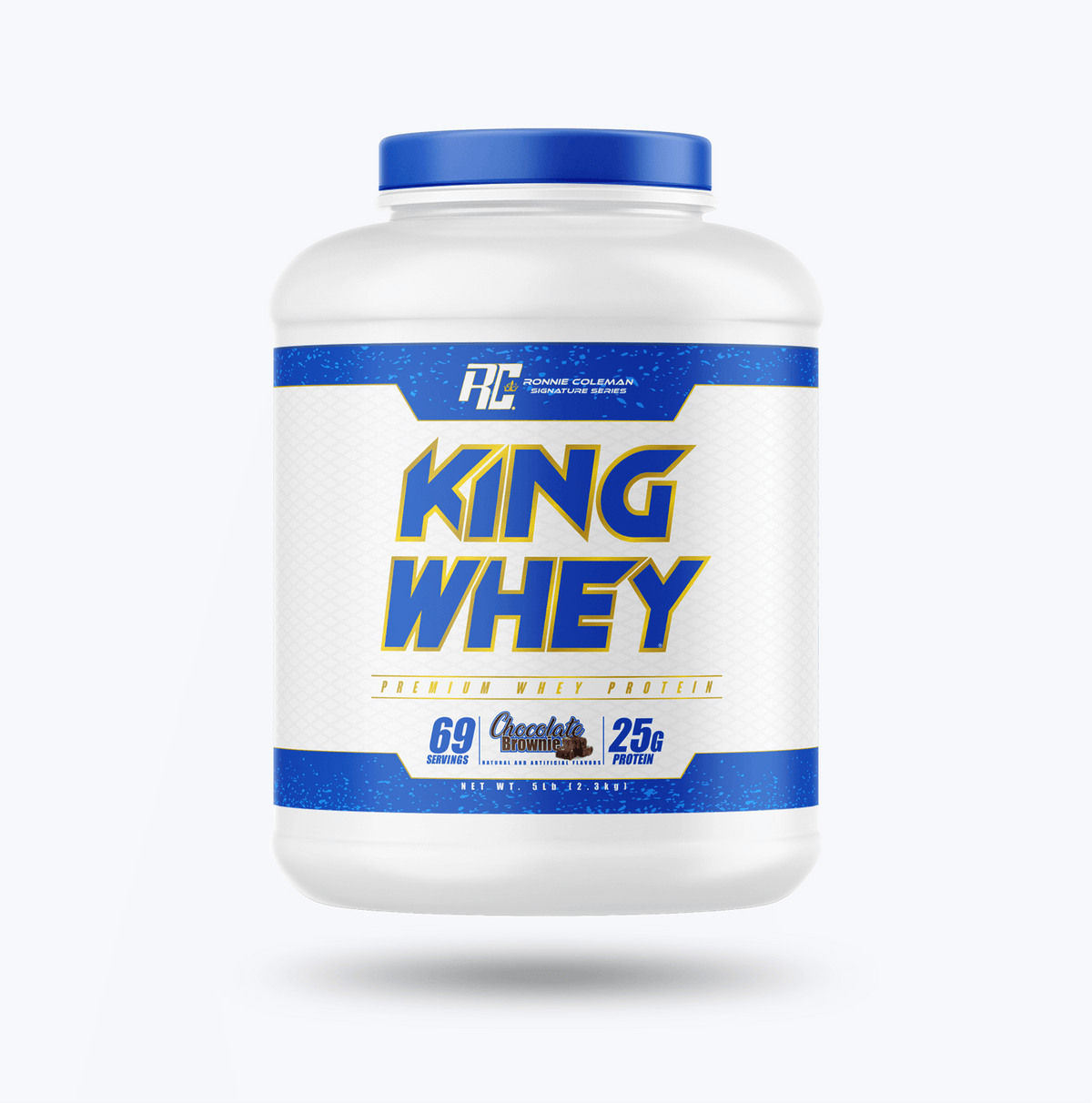 Ronnie Coleman King Whey 2.27 Kg Chocolate Brownie - Front