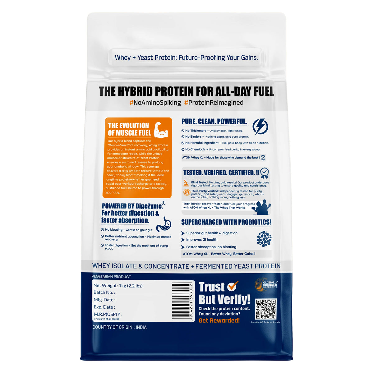 Asitis Atom Whey Protein Xl 1 Kg Irish Chocolate