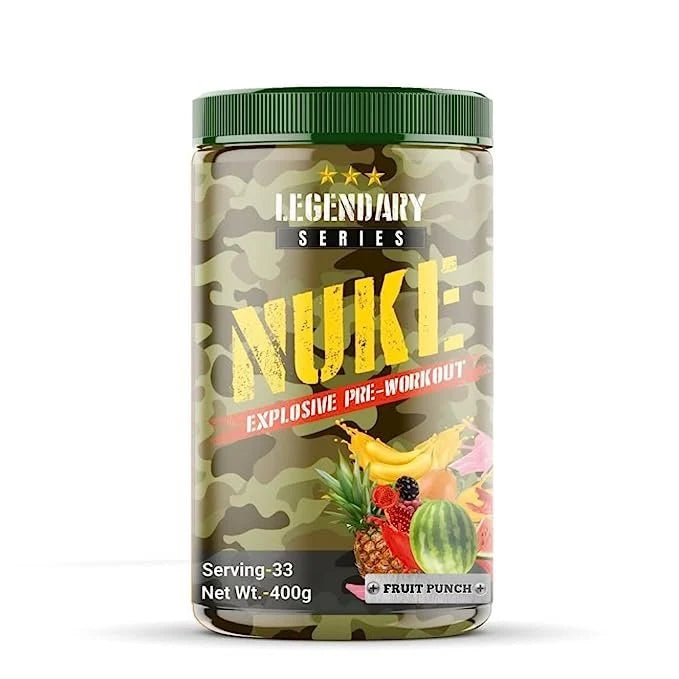Big Flex Legendary Series Nuke Explosuve Pre-Workout 400 Gm Fruit Punch
