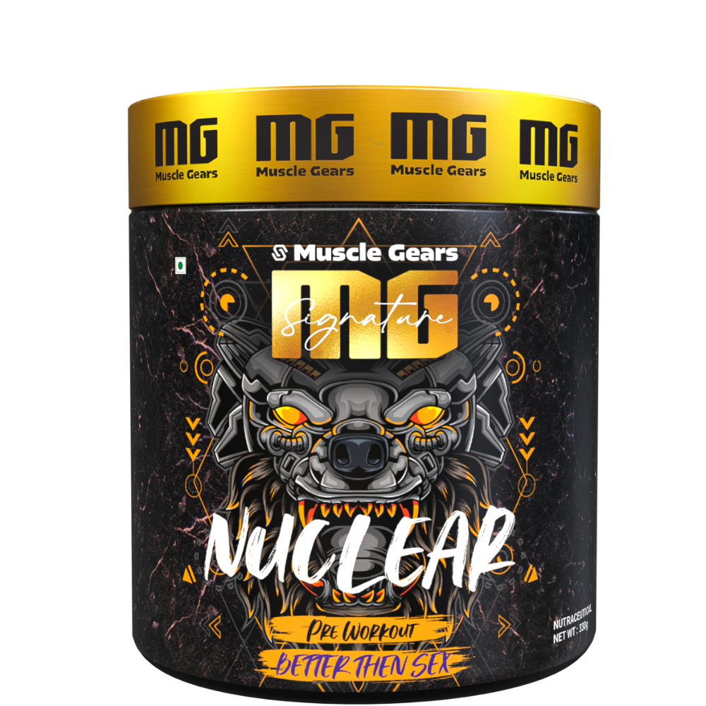 MUSCLE GEARS NUCLEAR PRE-WORKOUT 330 GM BETTER THEN SEX