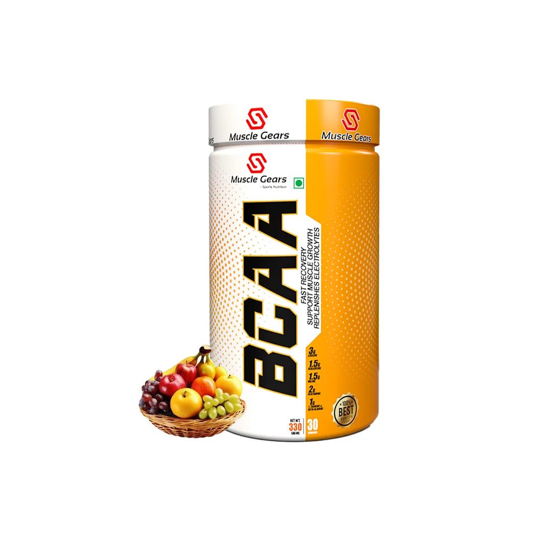 Muscle Gears BCAA 330 Gm Fruit Punch