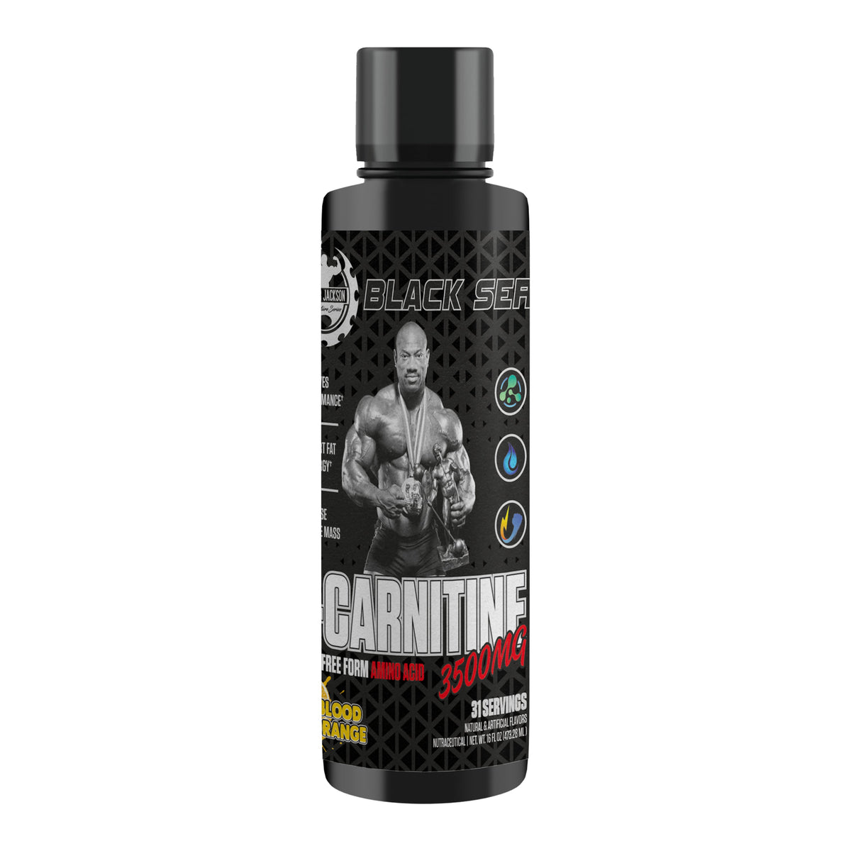 DEXTER JACKSON BLACK SERIES L-CARNITINE 3500 MG BLOOD ORANGE