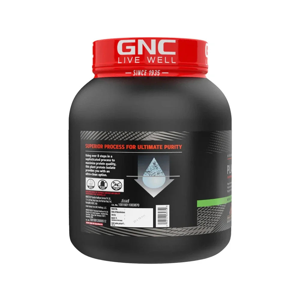 GNC AMP PLANT ISOLATE 907 GM CHOCOLATE HAZELNUT