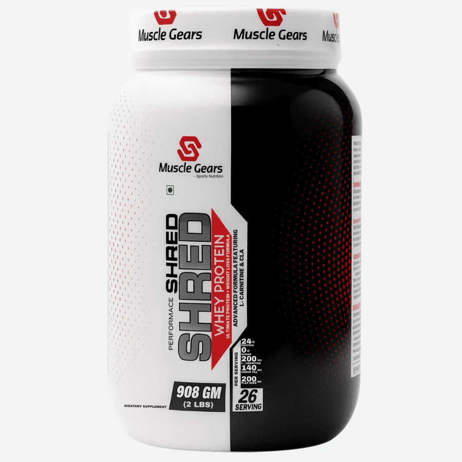 Muscle Gears Performance Shred Whey Protein 908 Gm Chocolate